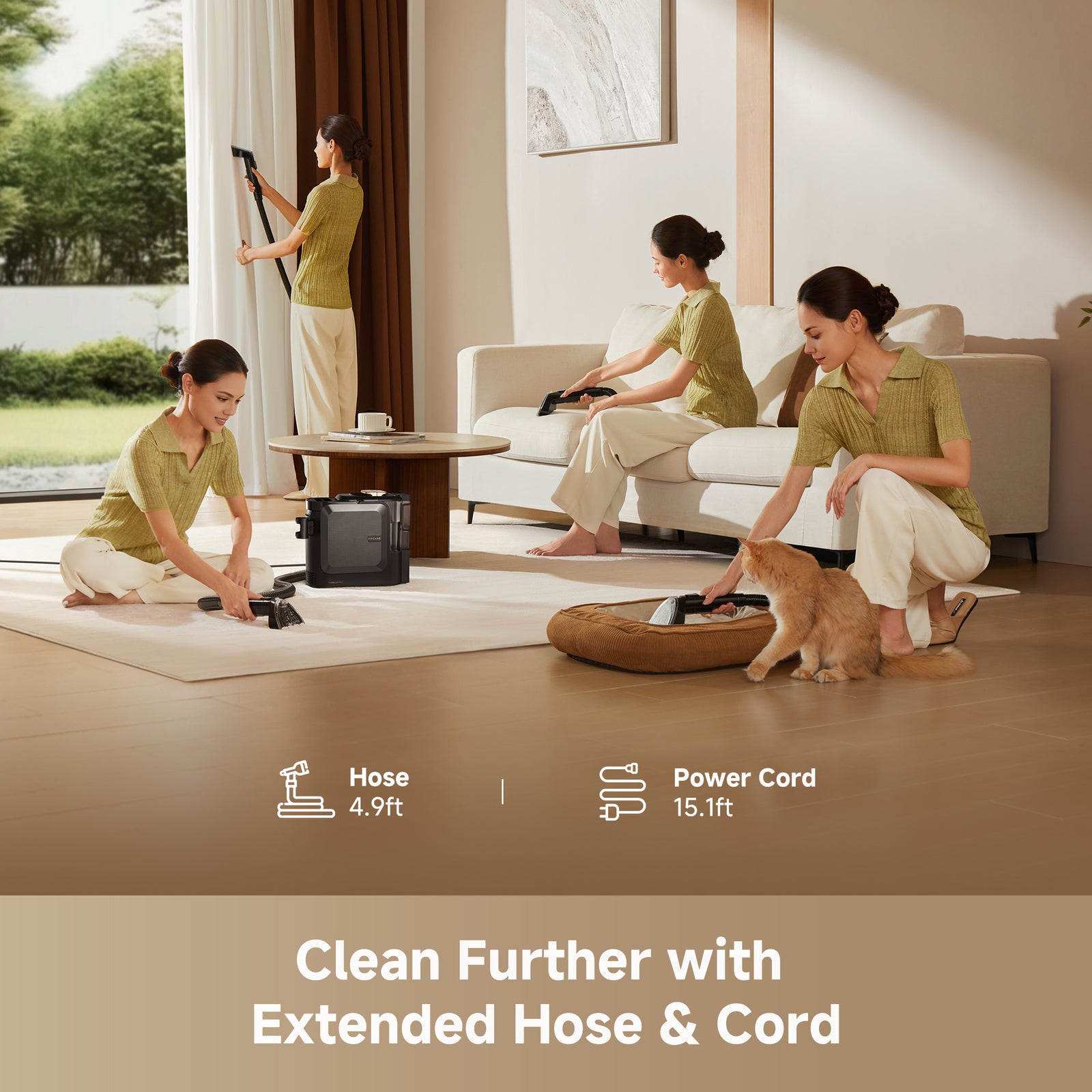 Dreame N20 Steam Portable Carpet Cleaner