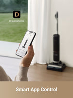 Load image into Gallery viewer, Person using Dreamehome app to control Dreame H14 Pro Wet and Dry Vacuum
