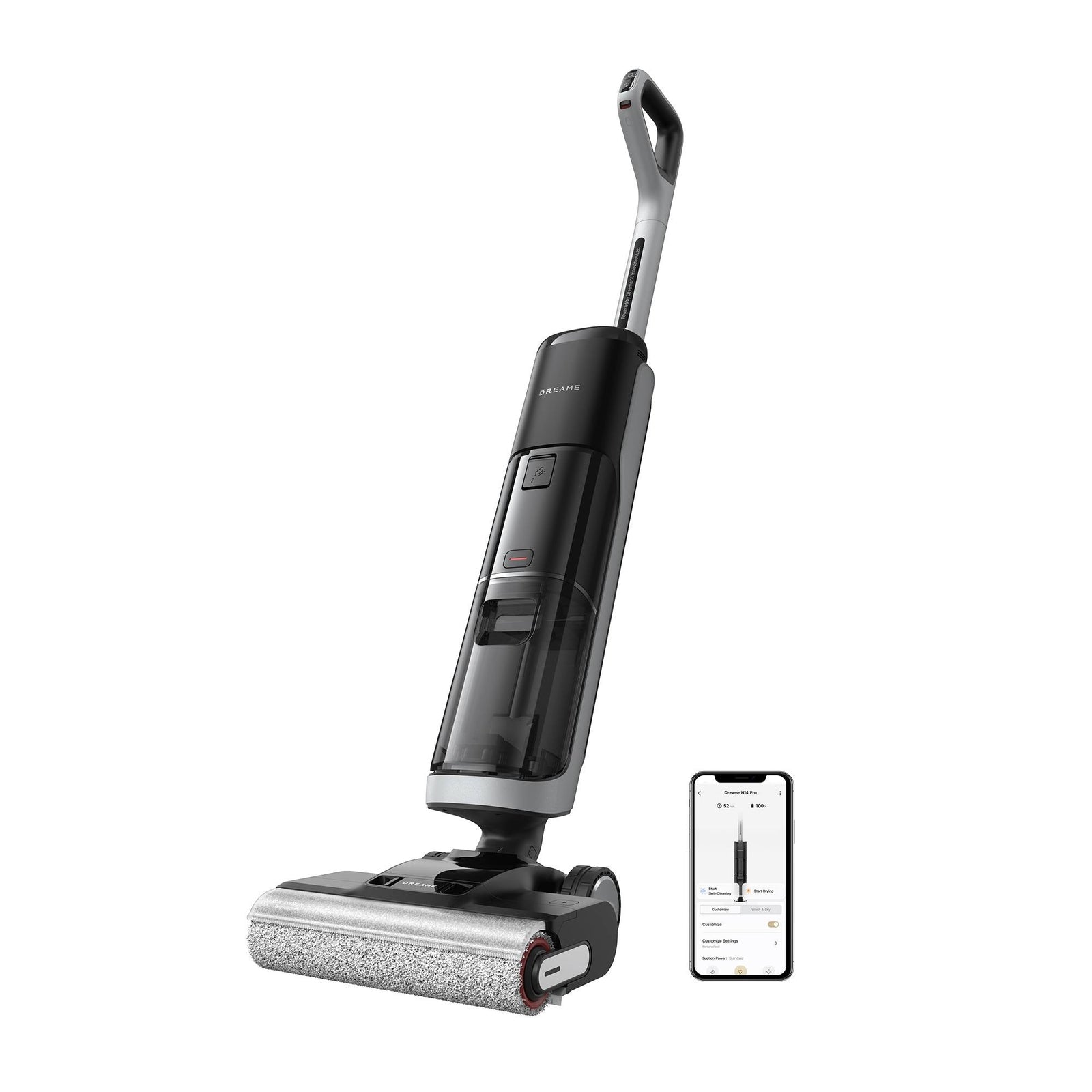 Spring sale highlight on the Dreame H14 Pro wet dry vacuum with cordless cleaning and app-connected control.