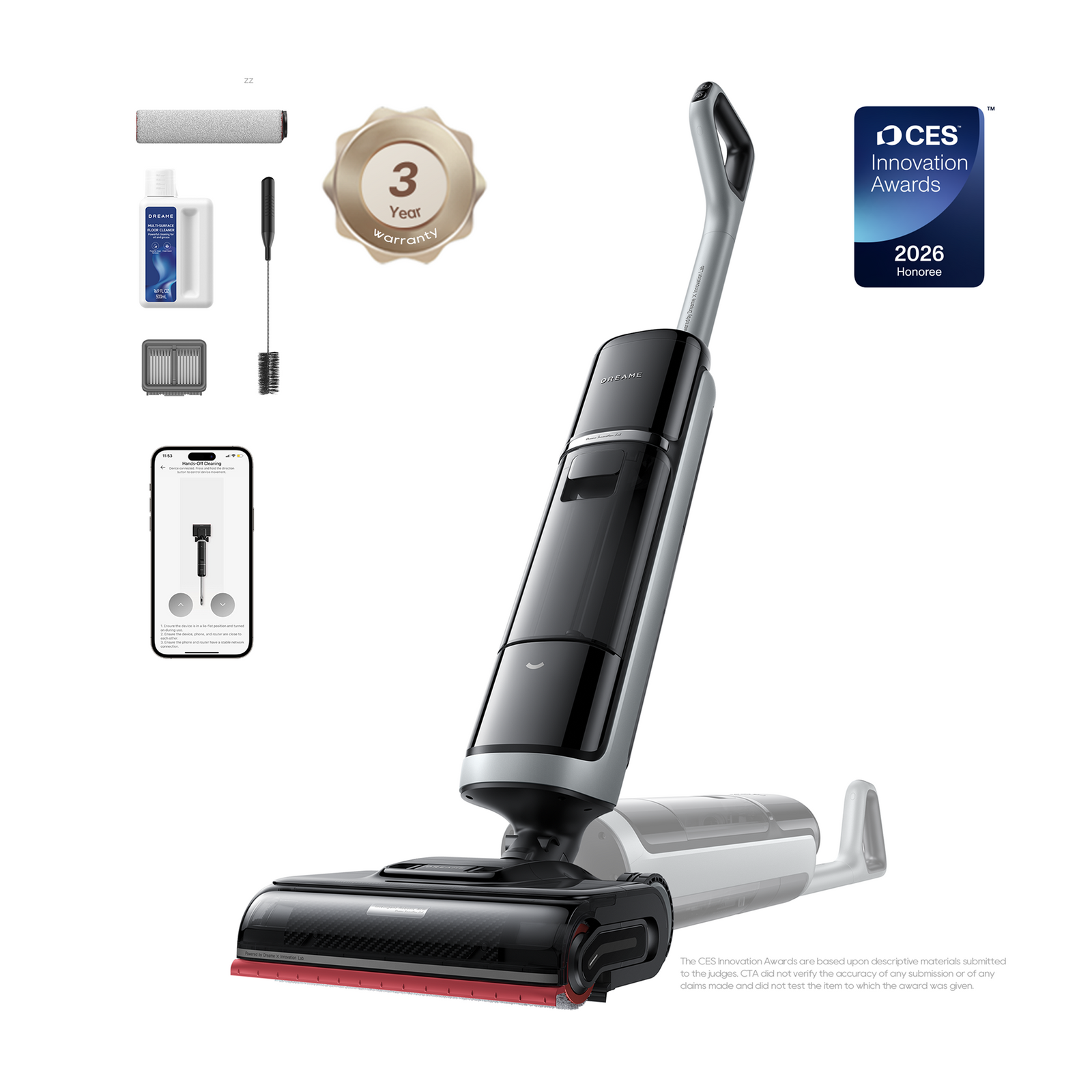 Dreame H15 Pro Heat Wet Dry Vacuum