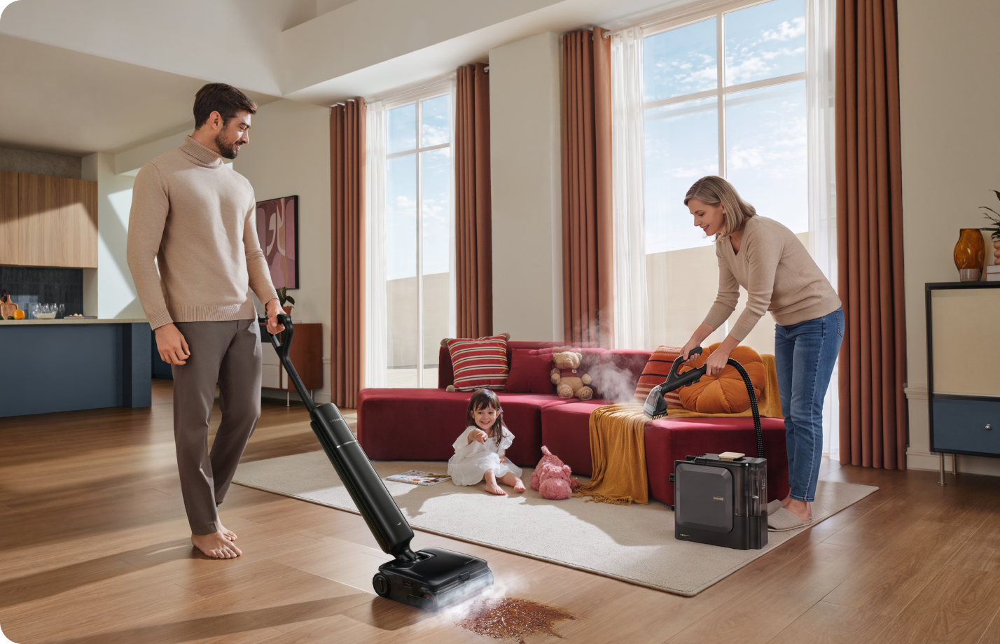 Dreame Whole Home Steam Cleaning Bundle | Aero Pro Steam + N20 Steam