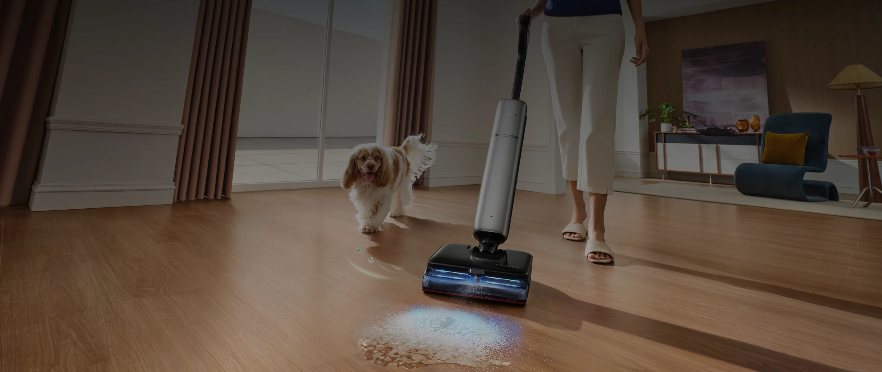 Mousse-Like Foam Eliminates Pet Urine Odors