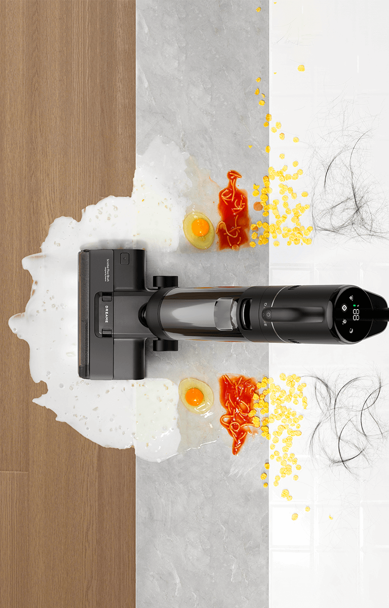 Cleaning Wet and Dry Messes in One Step