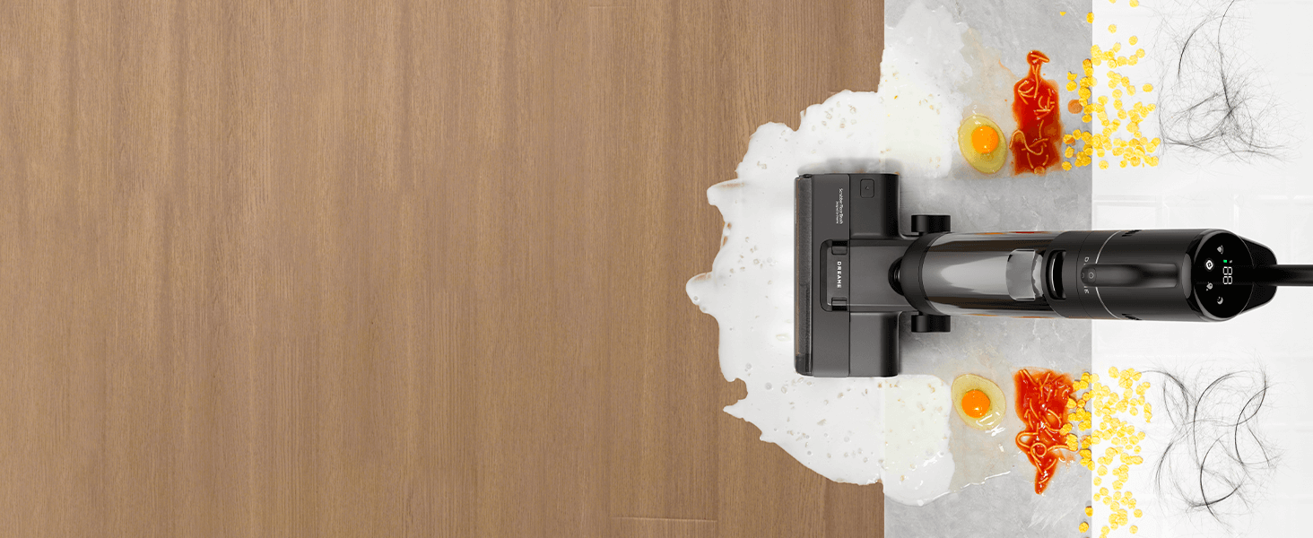 Cleaning Wet and Dry Messes in One Step