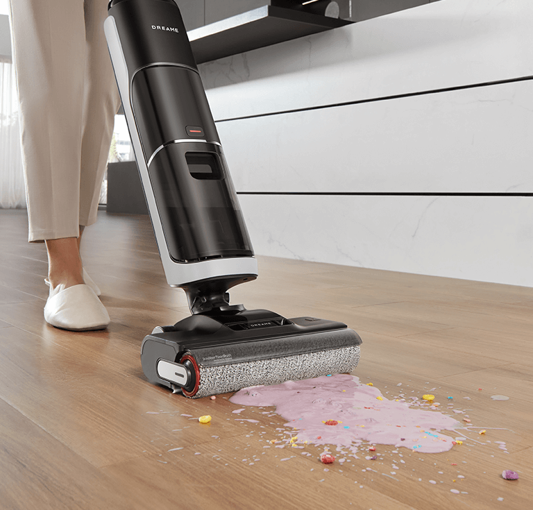 18kPa Powerful Suction, Versatile Cleaning