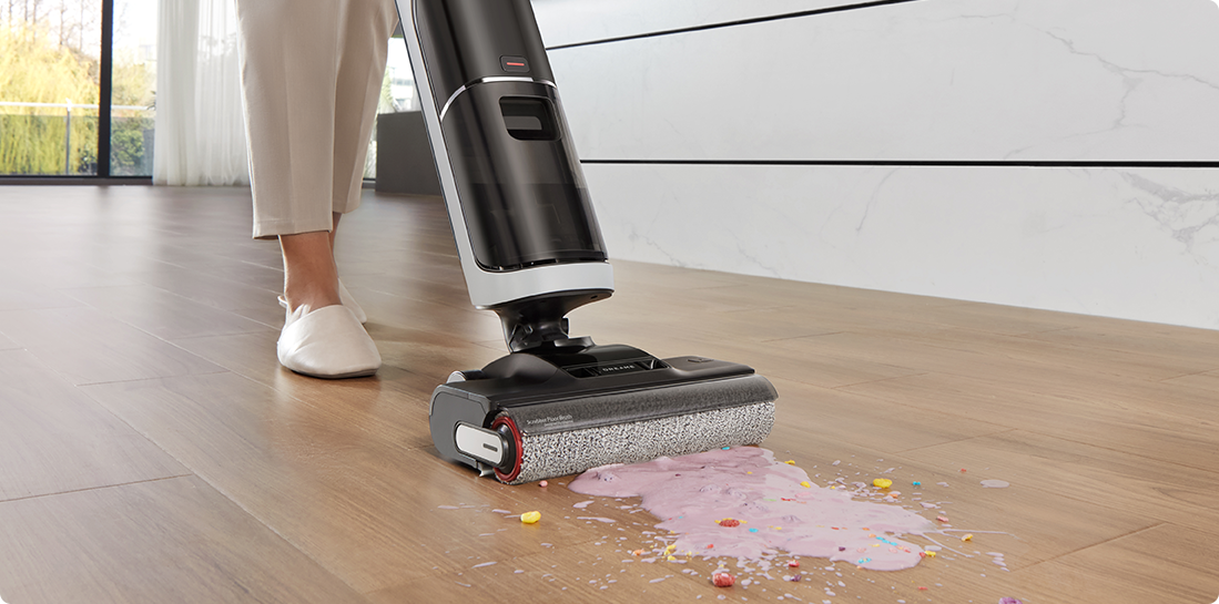 18kPa Powerful Suction, Versatile Cleaning