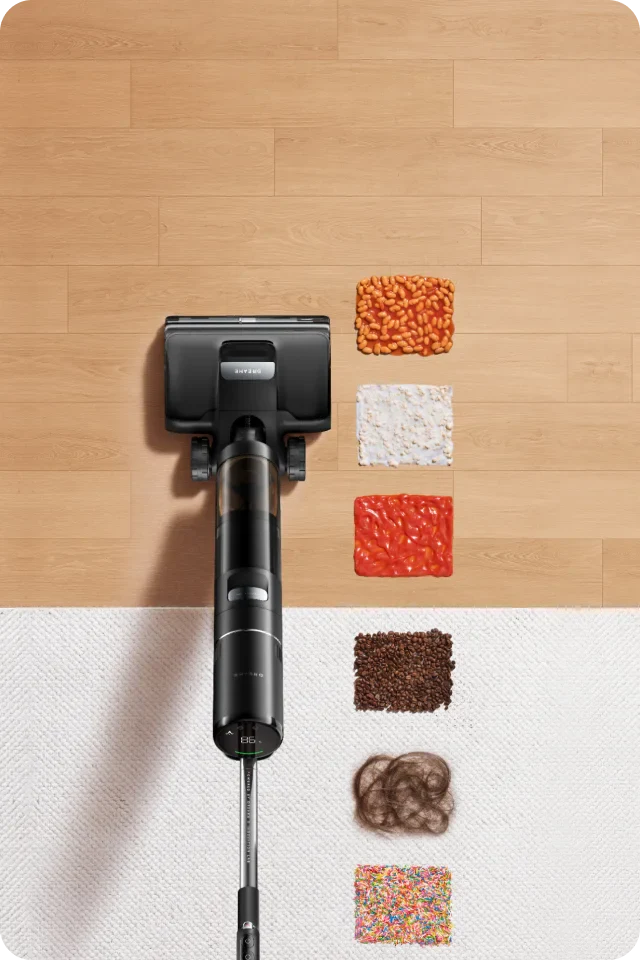 Hard Floors &amp; Carpets
Cleaning In One Go