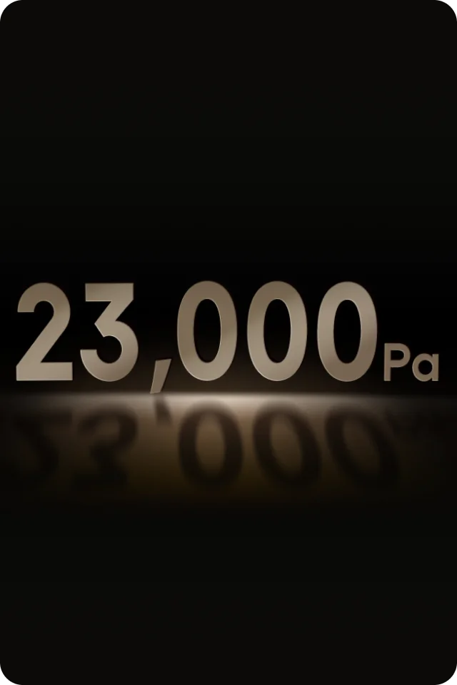23,000Pa Powerful Suction 