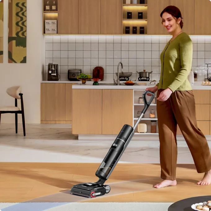 Dual-Tank Design
Ensures you’re always mopping with fresh water while collecting used water separately—preventing cross-mixing for cleaner performance.