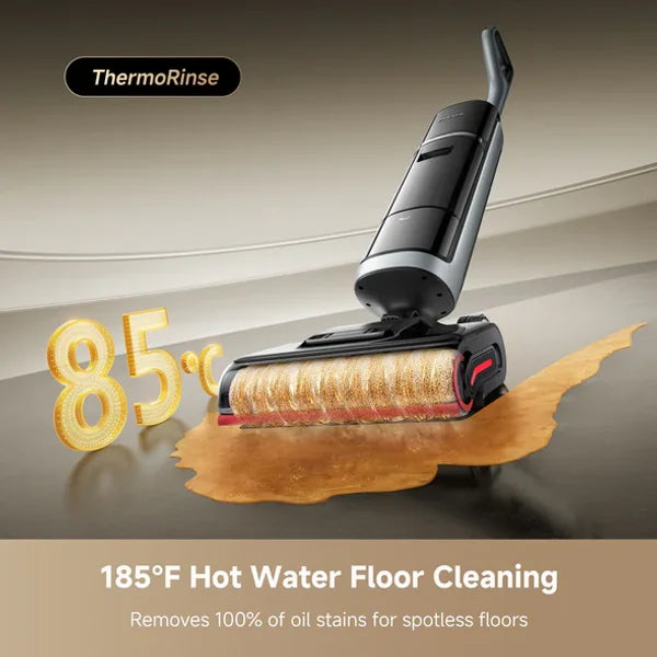 Hot water cleaning